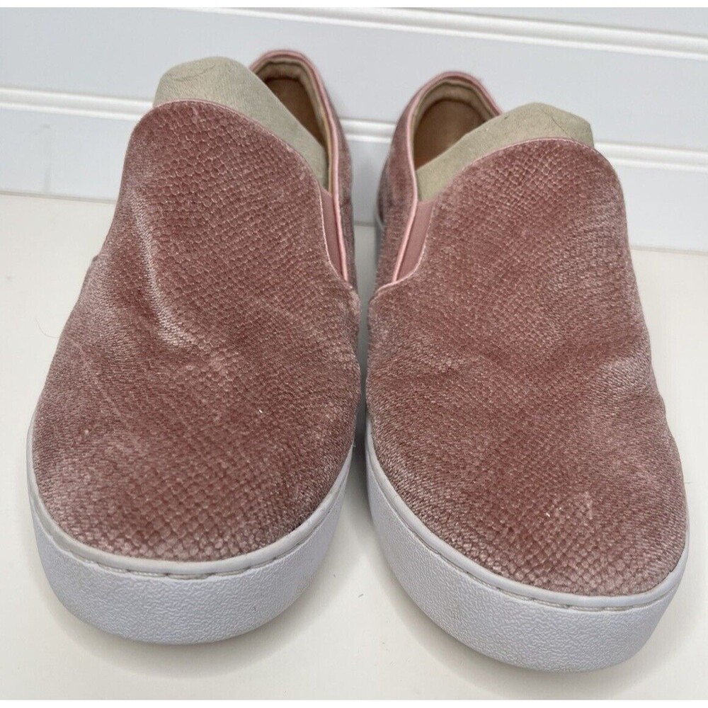Vionic Midi Holiday Slip On Sneakers Shoes Women’s Size 7 Blush Velvet Pink - Picture 7 of 12